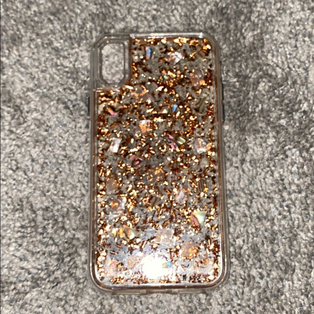 Rose Gold 2 piece iPhone XR Case💗